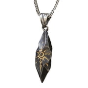YIGZYCN Vintage Wishing Stone Pendan Necklace Simple Collar Necklace Sweater Chain