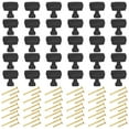 thumbnail image 1 of YIHATA 30 Pack 1-1/4" (30mm) Square Drawer Knob, Brass Kitchen Cabinet Knobs, Wide Dresser Knobs Drawer Pulls, Door Knobs Dresser Drawer Handles, Black, 1 of 8