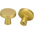 thumbnail image 1 of YIHATA 6 Pack Brass Parow Kitchen Cabinet Knobs or Drawer Knobs,Cabinet Hardware（Gold）, 1 of 7
