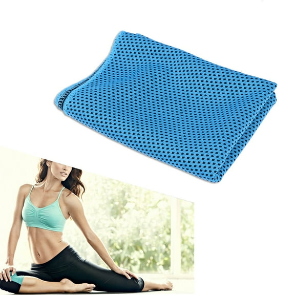YIHONGMU Fitness Exercise Towel Cooling Neck Cooler (Light Blue)