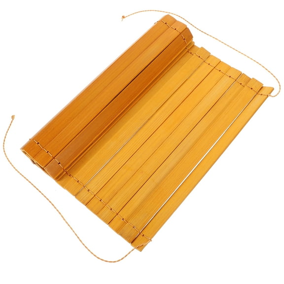 YIHONGMU Vintage Bamboo Calligraphy Scroll Art DIY Craft 24x30cm