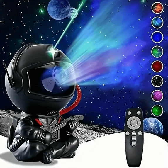 YIIYRY Astronaut Projector Light,Nebula Ceiling LED Lamp,Room Decor,Star Projector with Remote,Christmas Birthday Gifts