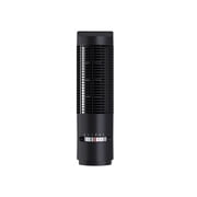 YIJIA Quiet Bladeless Tower Desk Fan USB Powered Adjustable Speed ABS Vertical Portable Air Cooler 4.72x4.33x15.75 Inches 1 Unit