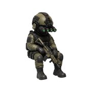 YIJIA Soldier Figurine Forces Operator Desk Statue with Night Goggles Collectible for Boys Fans Hobbyist