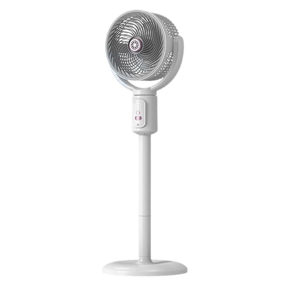 YIJIA Telescopic Oscillating USB Standing Fan Dual Use Desk Floor Scent Cooler 28.82x9.45x9.84 Inches 1 Unit