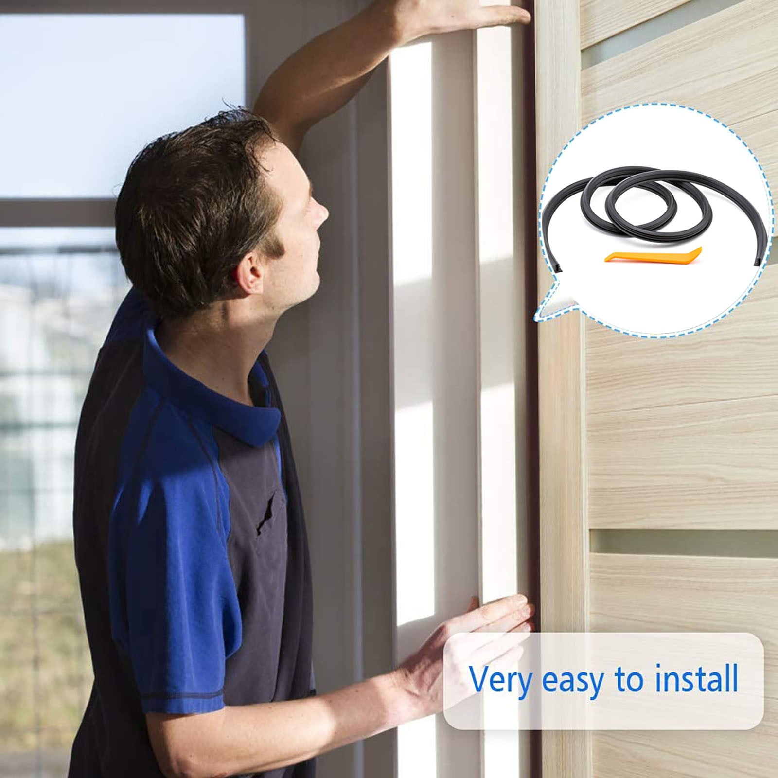 YIJIAKEJILSL Cold Weather Tape for Windows Door Barrier Automotive