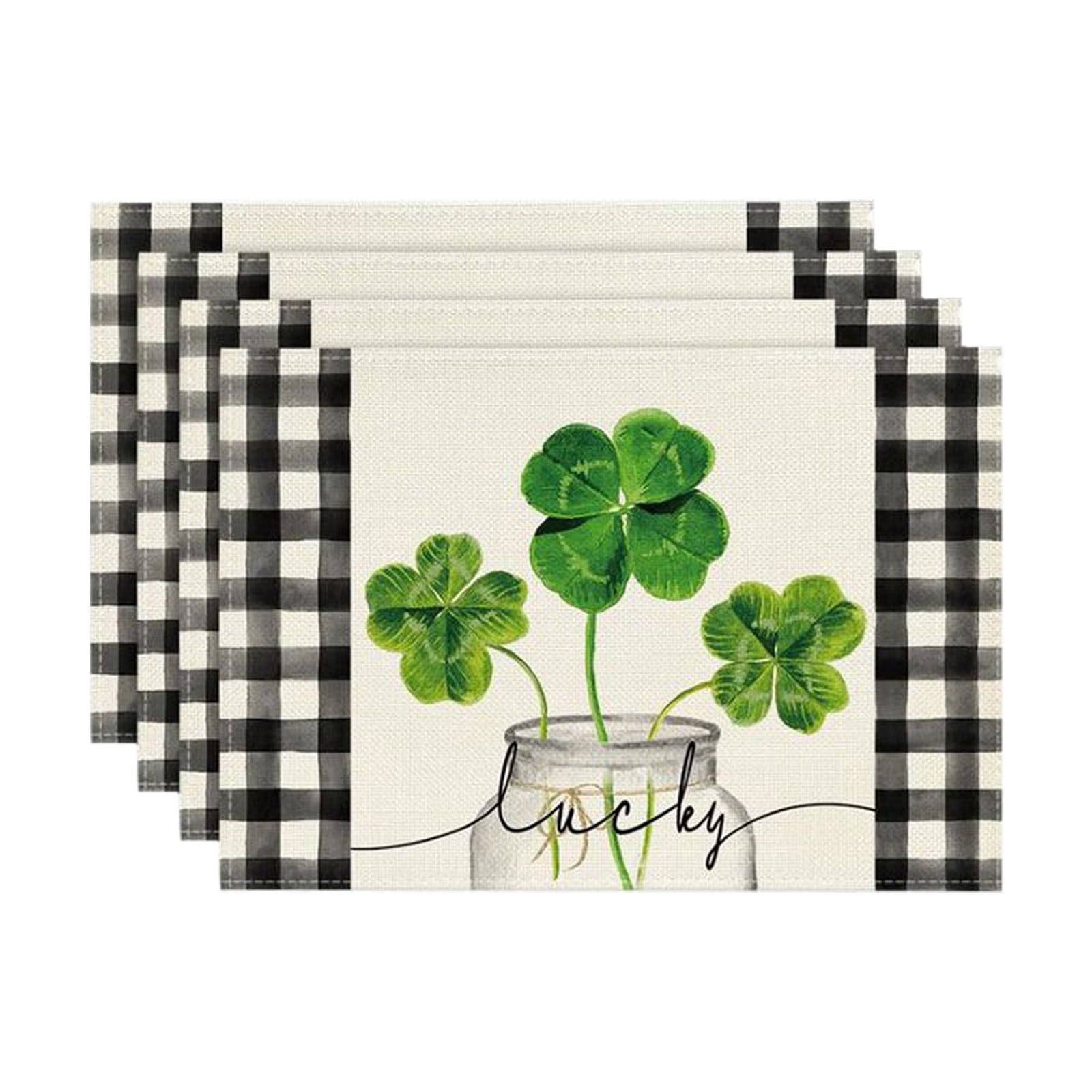 YIJIAKEJILSL Doilies for Tables Chargers 4 Place Mats for Kitchen Table