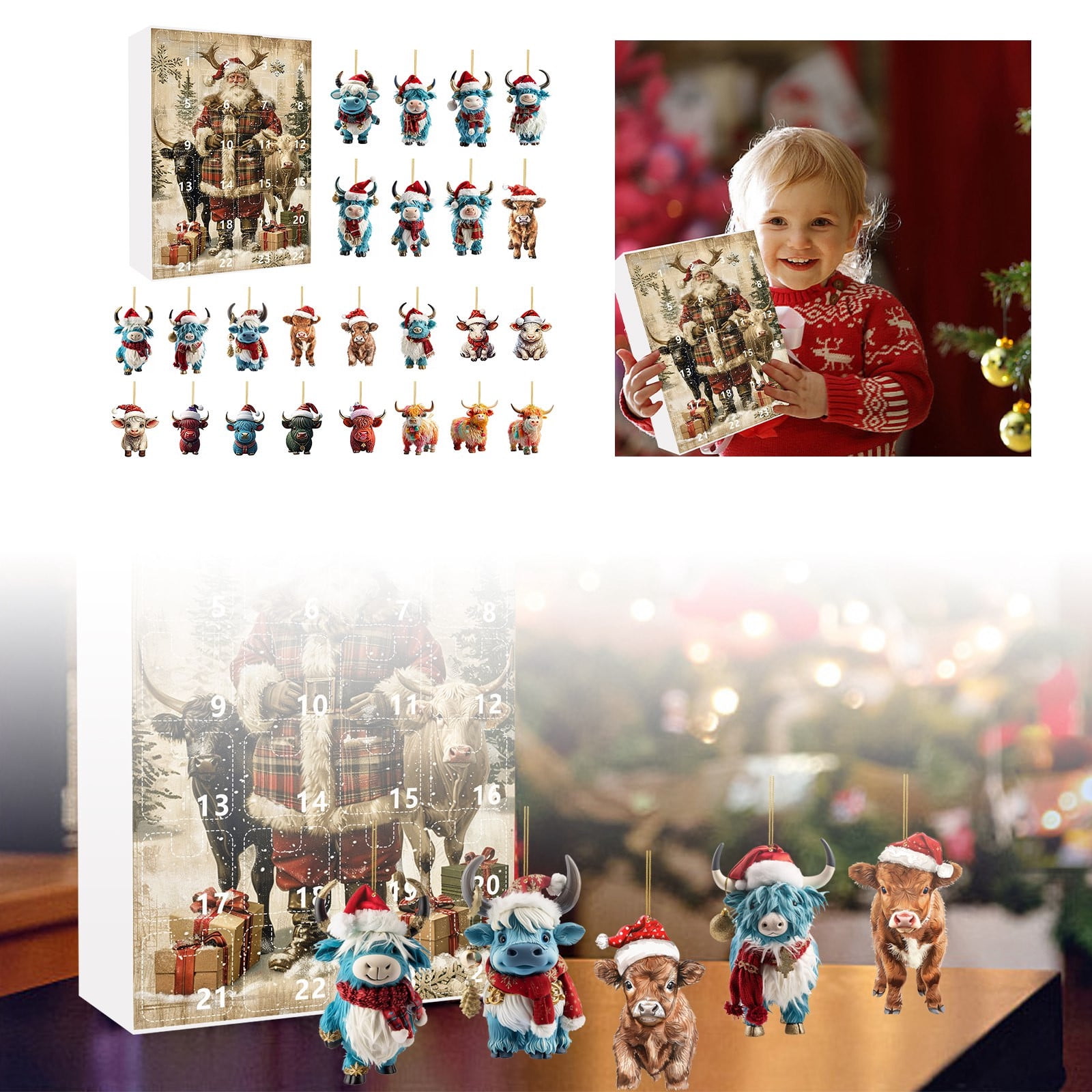 YIJIAKEJILSL The Christmas Toaster Digital Workout Clock with Seconds