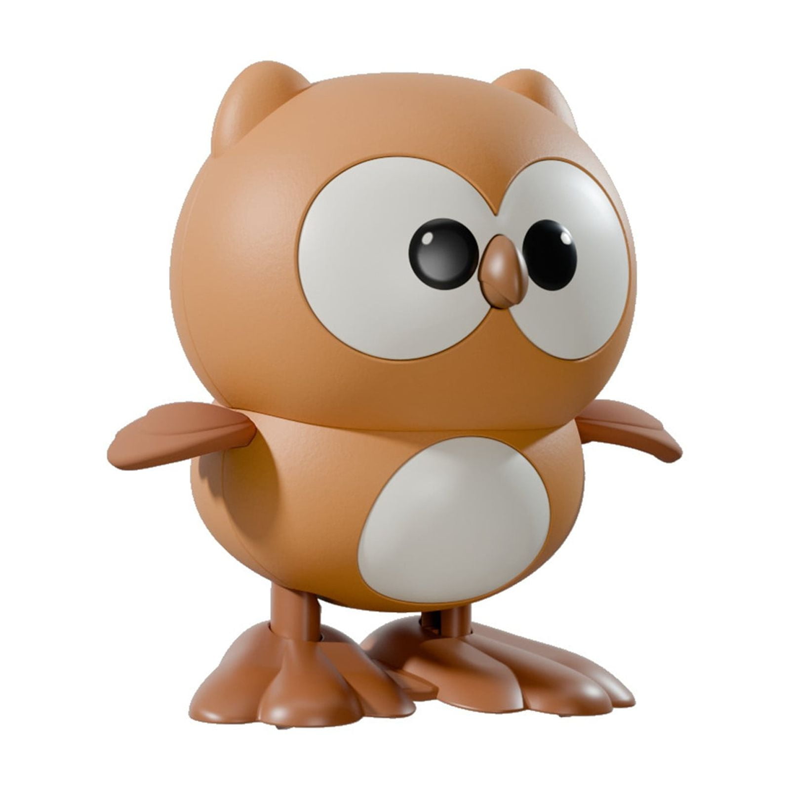 YIJIAKEJILSL Wind Up Jumping Owl Toy Jumping Clockwork Owl Toy For