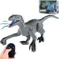 thumbnail image 1 of YIJIAL Remote Control Dinosaur Toy for Kids 3 4 5 6 7 Years Old,RC Toys Velociraptor with Light and Realistic Roaring Sound,Christmas Birthday Gifts Dinosaur Toys for Boys Girls, 1 of 1