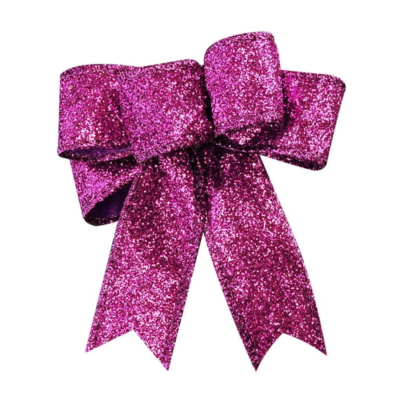 YIKA 10cm Christmas Decoration Bow Holiday Decoration Christmas Tree Pendant Christmas Bows And Ribbons