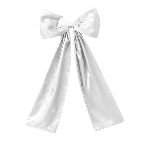 YIKA 117cm Extra Large Red Bow Christmas Tree Topper Red Ribbon Satin Bow With Long Streamers For Home Holiday Decoration Red 120cm D