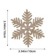 thumbnail image 1 of YIKA 12pcs Christmas Decorations 10CM Snowflake Plastic Snowflake Christmas Tree Decoration Hollow Snowflake Pendant Christmas Decoration B, 1 of 6