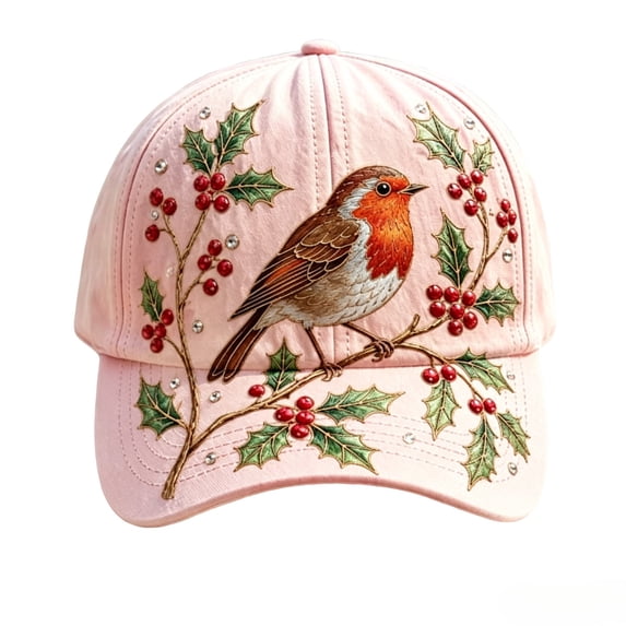 YIKA 2026 Garden Morning Baseball Cap, Adjustable Lightweight Hummingbird Hat, Garden Morning Botanical Hat for Women Men