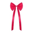 thumbnail image 1 of YIKA 24x71in Oversized Bow Christmas Decoration Bow Christmas Tree Wreath And Outdoor Decoration Door Decoration Christmas Bow Party Atmospheres Decoration Props Christmas Bows And Ribbons, 1 of 6