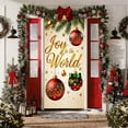 thumbnail image 1 of YIKA 35 X 72 Inch Christmas Door Cover Christmas Door Curtain Christmas Day Door And Wall Decoration Festival Party Decoration Christmas Decorations B, 1 of 6