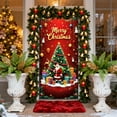 thumbnail image 1 of YIKA 35 X 72 Inch Christmas Door Cover Christmas Door Curtain Christmas Day Door And Wall Decoration Festival Party Decoration Christmas Decorations D, 1 of 6