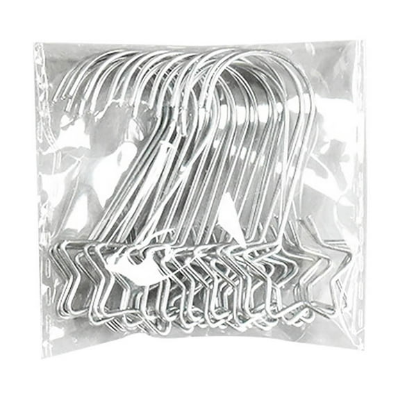 YIKA 50mm Christmas Tree Decoration Hook Christmas Color Christmas Christmas Stocking Metal Hook Four Colors