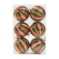 thumbnail image 1 of YIKA 6Pcs Christmas Hanging Balls Christmas Proof Ornaments For Party Christmas Tree Supplies, 1 of 6