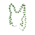 thumbnail image 1 of YIKA 91 Inches Artificial Rose Vines Lifelike Fake Flower Garland For Home Party Wedding Decoration 2 Pack, 1 of 7