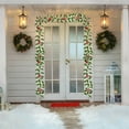 thumbnail image 1 of YIKA Artificial Christmas Vines With Red Berries And Suitable For Party Decorations Such As Doors And Windows And Fireplaces. Christmas Vines Wreath F, 1 of 6