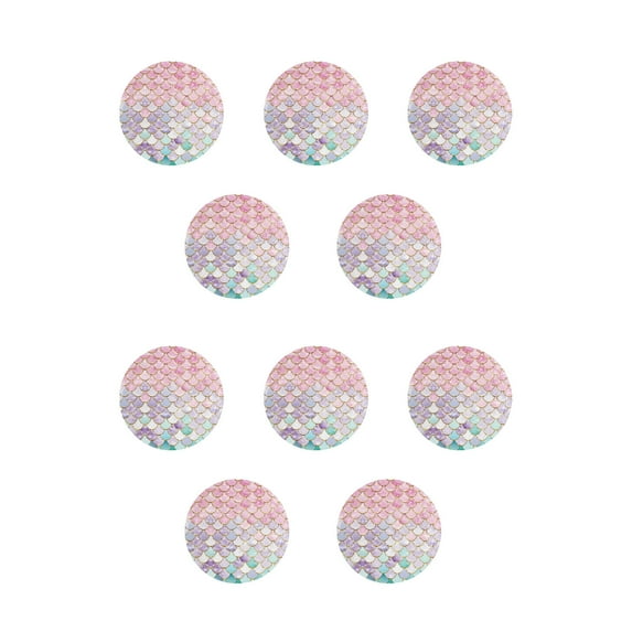 YIKA Birthday Party Decoration Colorful Scale Paper Plates Paper Cups Tissue Paper Tableware Set Exquisite Disposable Party Supplies A