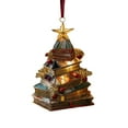 thumbnail image 1 of YIKA Book Christmas Tree Christmas Decorations Festival Home Decor Items, 1 of 6