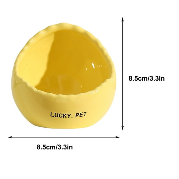 YIKA Ceramic Bird Feeder Peony Bird Bowl Bird Feeder Pet Food Basin Sunblock Leakproof Drinking Water Bird Feeders Outdoor