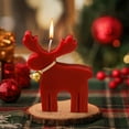 thumbnail image 1 of YIKA Christmas Candles Deer Aromatherapy Candles Christmas Decoration Ornaments Aromatherapy Candles Christmas Decoration Red, 1 of 6