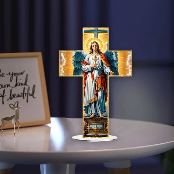 YIKA Christmas Decoration Acrylic Standing Decorative Signage Ornament Valentine's Day Mom's Day Father's Day Easter Crafts Gifts For People