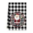 thumbnail image 1 of YIKA Christmas Decoration Christmas Kitchen Towels Christmas Tree Print Hanging Hand Bath Microfiber Towel For Bathroom Home Tea Bar Kitchen, 1 of 6