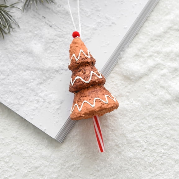 YIKA Christmas Decorations Christmas Decorations Cookies Gingerbread Man Christmas Pendant Cute Doll Christmas Tree Decoration Small Pendant Christmas Decorations Indoor A
