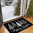 thumbnail image 1 of YIKA Christmas Decorations Christmas Entrance Door Mat Floor Mat Bedroom Decorative Floor Mat Christmas Decorations Indoor E, 1 of 6