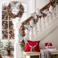 thumbnail image 1 of YIKA Christmas Decorations Christmas Simulation Ornaments Christmas Scene Arrangement Sequins Christmas Tree Decoration Fake Butterflies Christmas Decorations Indoor Silver, 1 of 6