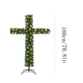 thumbnail image 1 of YIKA Christmas Decorations Foldable Christmas Tree Foldable Christmas Tree Pre-Lit Artificial Christmas Outdoor Staked Twinkling Christmas Trees With LED Light Christmas Decorations Indoor B, 1 of 5