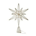 thumbnail image 1 of YIKA Christmas Decorations Gold Led Christmas Tree Topper - Festive Tree Decorations with Easy Install, Durable Shatterproof Ornament for Home & Commercial Use, Perfect Holiday Party Supplies, 1 of 6