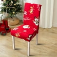 thumbnail image 1 of YIKA Christmas Dining Room Chair Covers Stretch Christmas Chair Protectors Washable Kitchen Decorative Chair Covers Suitable For Christmas Decoration Christmas Decoration Red, 1 of 1