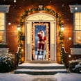 thumbnail image 1 of YIKA Christmas Door Cover Decoration Christmas Door Cover Door Hanging Party Decoration Door Cover Tapestry Christmas Decorations H, 1 of 9