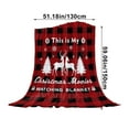 thumbnail image 1 of YIKA Christmas Flannel Blanket Christmas Printed Bedroom Sofa Nap Blanket Christmas Decorations C, 1 of 8