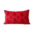 thumbnail image 1 of YIKA Christmas Pillowcase 12X20 IN Christmas Pillow Covers Throw Christmas Tree Snowflake Pillowcase Pillow Cases Soft Couch Cushion Case For Chair Sofa Living Room Christmas Decor Red, 1 of 8