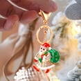 thumbnail image 1 of YIKA Christmas Small Tag Pendant Metal Father Christmas Keychain Christmas Accessories Christmas Decorations Christmas Decorations Indoor C, 1 of 6