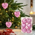 thumbnail image 1 of YIKA Christmas Tree Ball Pendant Holiday Party Bar Mirror Ball Window Photography Stage Decoration Props Christmas Tree Decorations Pink, 1 of 6