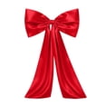 thumbnail image 1 of YIKA Christmas Tree Decorative Bow Hanging Ornament 15.7X43.3 Inch With Support Sturdy Design For Tree Adornment Holiday Decor​ Red, 1 of 6
