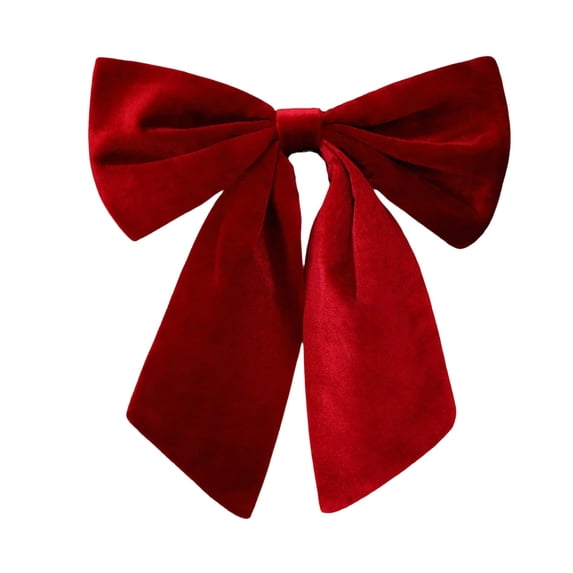 YIKA Christmas Velvet Big Bow Christmas Tree Pendant Window Decoration Holiday Decoration Ornaments Christmas Bows And Ribbons