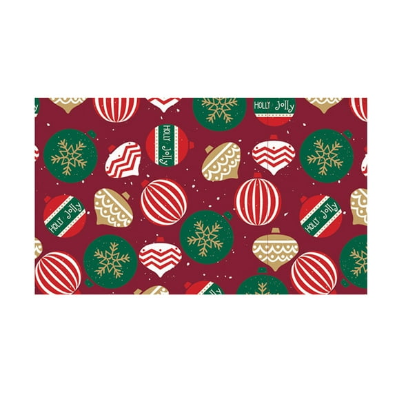 YIKA Christmas Wrapping Paper Christmas Gift Box Wrapping Paper Solitary-sided Color Printed Bouquet Wrapping Paper Suitable For Christmas Party Gift Packaging