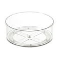 thumbnail image 1 of YIKA Clear Plastic Lazy Susan Organizer Round Rotating Turntable for Kitchen Cabinet Pantry Refrigerator Countertop Table Top Spice Condiments Baking Cosmetics Bathroom, 1 of 7