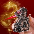 thumbnail image 1 of YIKA Crater Clear Light Inclined Fire Open Flame Wheel Lighter Inflatable Point Pipe Lighter Bronze, 1 of 6