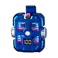 thumbnail image 1 of YIKA Electronic Rechargeable Lighter Lighter Transparent Double Lighter LED Power Display Type-C Rechargeable Lighter Outdoor Windproof Blue, 1 of 8