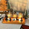 thumbnail image 1 of YIKA Elegant Metal Iron Christmas Deer And Tree Candlestick. Attractive Christmas Tabletop Decor With Illuminating Ambiance For Festive Home Christmas Decoration Christmas Decorations A, 1 of 8