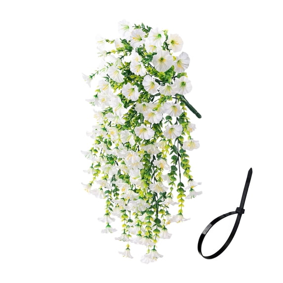 YIKA Festival Decorations Simulated Rose Artificial Flower Conditioning Duct Blocking Living Room Ceiling Decoration Plastic Wrapping Plants Fake Flowers Vines Artificial Flowers Bouquets Decoration